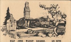 Billy Jones Wildcat Railroad Postcard