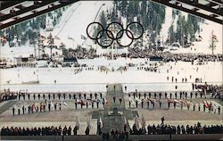 Closing Ceremonies 1960 VIII Winter Olympics Squaw Valley, CA Postcard Postcard Postcard