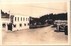 Cafe and Gas station Occidental, CA (Reproduction) Postcard