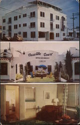 Casa Alta Hotel at the Beach Santa Cruz, CA Postcard Postcard Postcard