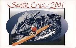 Santa Cruz 2001 California Postcard Postcard Postcard