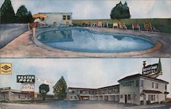 Santa Cruz Motel Postcard