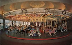 The Santa Cruz Beach/Boardwalk Merry-Go-Round Postcard