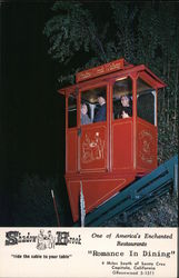 Shadow-Brook Railway "Ride the cable to your table" Postcard