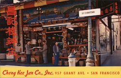 Chong Kee Jan Co,m Inc San Francisco, CA Postcard Postcard Postcard