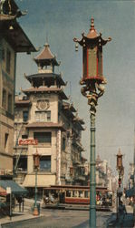 The Gray Line - Chinatown Postcard