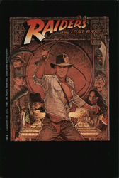 Raiders of the Lost Ark - Indiana Jones, Harrison Ford Postcard