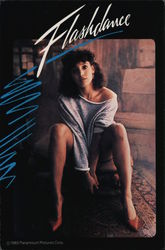 Jennifer Beals - Flashdance Postcard