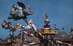 Flying Dumbo Disneyland The Magic Kingdom Postcard