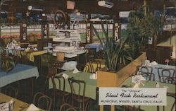 The "Original" Ideal Fish Restaurant Santa Cruz, CA Postcard Postcard Postcard