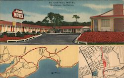 El Castell Motel Postcard