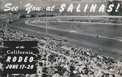 See you at Salinas! At the California Rodeo June 17-20 Postcard Postcard Postcard