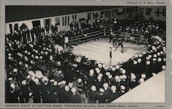 Smoker Fight at Section Base, Treasure Island San Francisco, CA Postcard Postcard Postcard