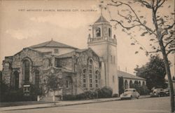 First Methodist Church Postcard