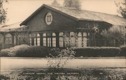 Clubhouse, Foothill Club Postcard