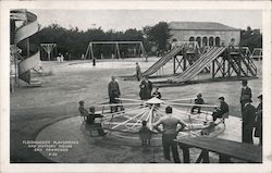 Fleishhacker Playground and Mother's House Postcard