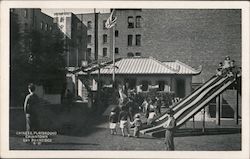 Chinese Playground in Chinatown San Francisco, CA Postcard Postcard Postcard