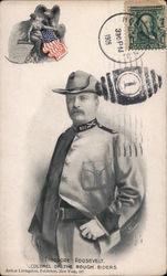 Theodore Roosevelt, Colonel of the Rough Riders Postcard