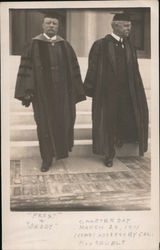 Stanford University Prexy & Teddy, Charter Day, March 23, 1911 Postcard