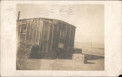 Frontier Shack, Cabin Cowboy Western Postcard Postcard Postcard