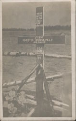 Grave of Quentin Roosevelt, 1st Lieut Air Service USA Killed In Action July 1918 Theodore Roosevelt Postcard Postcard Postcard