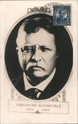 Theodore Roosevelt 1901-1909 Postcard