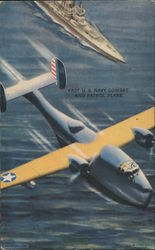 Fast U.S. Navy Combat and Patrol Plane Postcard