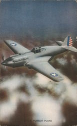 U.S.A. Pursuit Plane Air Force Postcard Postcard Postcard