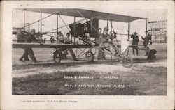 Lincoln Beachey - World Altitude Record 11,578 Ft. Aviators Postcard Postcard Postcard