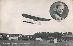 Radley Flying Bleriot Machine Postcard