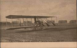 The Famous Baby Wright With Parmalee Up Aircraft Postcard Postcard Postcard