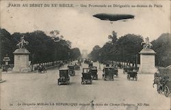 Military Airship "The Republic " Postcard