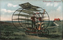 D'Equevilley's Aeroplane Postcard