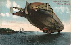 Zeppelin's Dirigible Military Airship Postcard