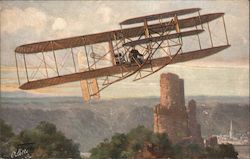 Wright Aeroplane Postcard