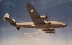 Lockheed Constellation Postcard