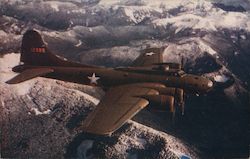 Flying Fortress, Boeing B-17 Postcard