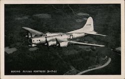 Boeing Flying Fortress (B-17-G) Postcard