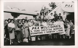 PAA Welcomes The Young Christian Workers International Convention to Rome Postcard