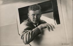 Captain Charles A. Lindbergh Aviators Postcard Postcard Postcard