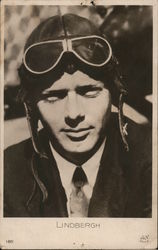 Charles Lindbergh Aviators Postcard Postcard Postcard