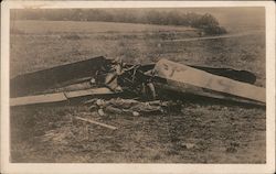 Quentin Roosevelt Crash Postcard