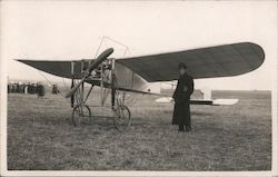 Scarabée, Jacques de Lesseps’ Blériot Monoplane Postcard