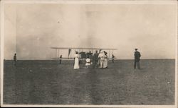 Aviation Field - North Island Postcard