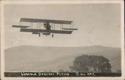 Lincoln Beachey Flying 1913 Aviators Postcard Postcard Postcard