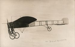 Bleriot Monoplane Aircraft Postcard Postcard Postcard