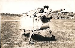 Blimp Engine, Army Day Camp Ord Fort Ord, CA Airships Postcard Postcard Postcard