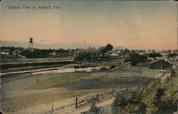 Distant View of City Postcard