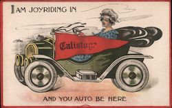 I am Joyriding in Calistoga and you auto be here California Postcard Postcard Postcard