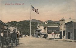 Lincoln Ave Calistoga, CA Postcard Postcard Postcard